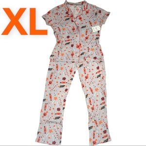 NWT ADULT XL HALLOWEEN PJ SET munki munki
